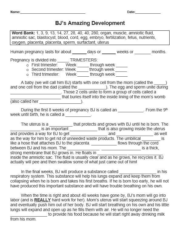 Worksheet for Activity 5 (The answers are below.)
