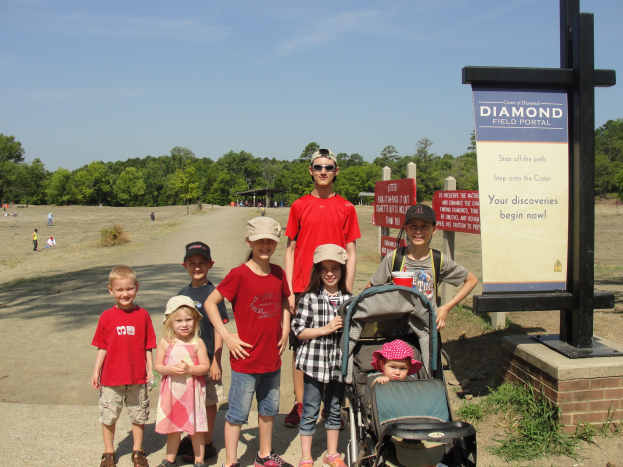 After our second night of camping, the highly anticipated day finally arrived. Most of my kids were looking forward to Crater of Diamonds State Park in Arkansas more than they were the Grand Canyon. They were disappointed.