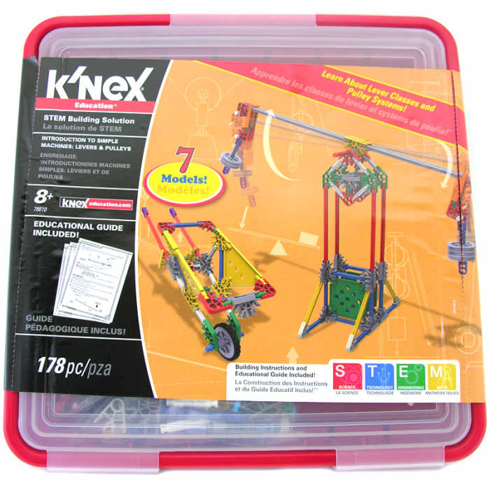 K'NEX Education - Intro To Simple Machines: Levers and Pulleys - Image credit: amazon.com