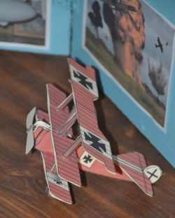 Fokker Dr. 1 Triplane model - Some photos on this page were taken by one of the mothers in our co-op who operates Michelle Harrison Photography.