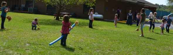 Pony express race - Photo credit: Michelle Harrison, who attends our class 