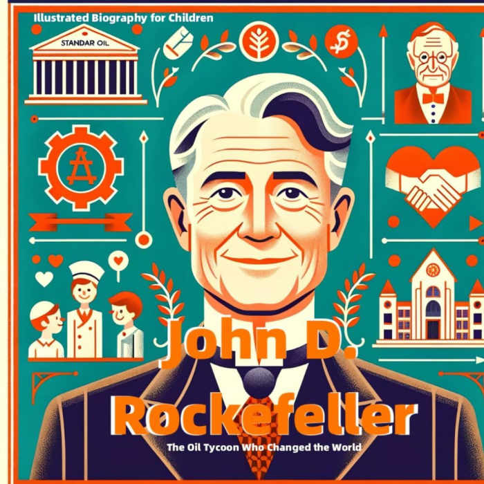 John D. Rockefeller by Nicole Damon (Image is from amazon.com)