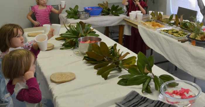 Toasting with wassail