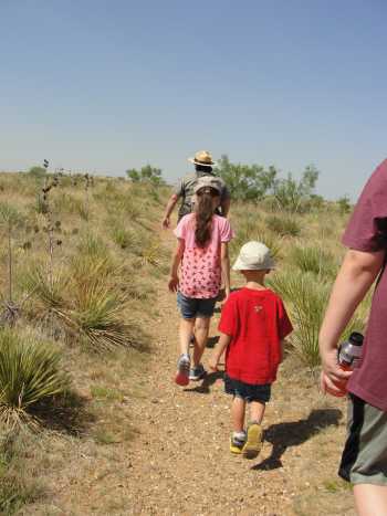We spent the night in Amarillo and hiked up the Alibates Flint Quarry National Monument in the morning.