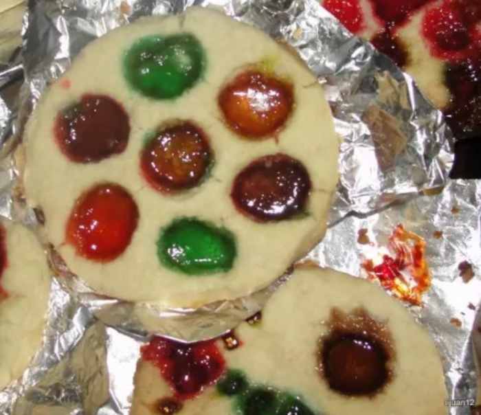 Creating & baking Stained Glass Window Cookies is one of the activities we did while learning more about the history sentence.