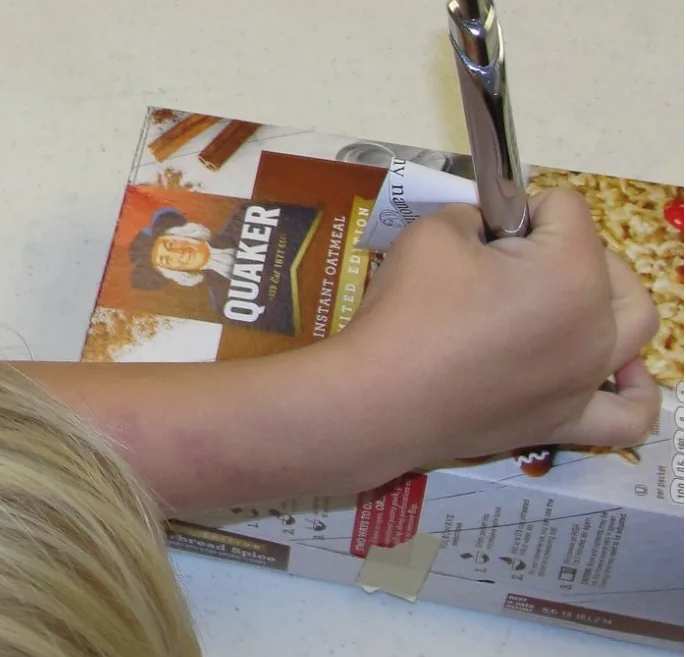 A voting activity we did while learning about the Nineteenth Amendment during our History Morning Basket time