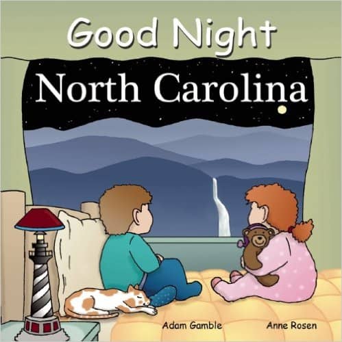 Good Night North Carolina (Good Night Our World) Board book by Adam Gamble - Image credit: amazon.com