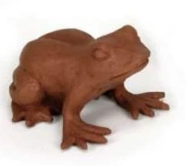 Clay model of an Ashanti Bronze Weights