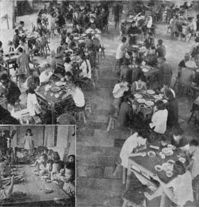 In the beginning, commune members were able to eat for free at the commune canteens. This changed when food production slowed to a halt.