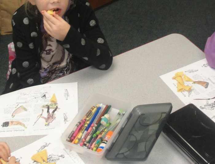 French & Indian War map work & snack