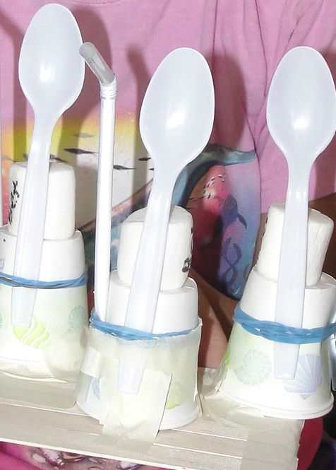 Triple Marshmallow Catapult