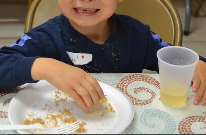 Enjoying "Mead" & Smothered Bread