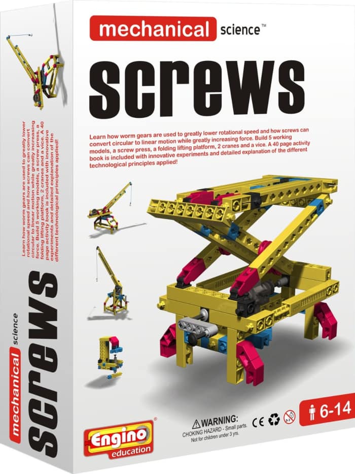 Engino Mechanical Science: Screws - Image credit: amazon.com