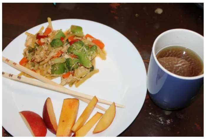 One of the Chinese meals we cooked and enjoyed while studying China