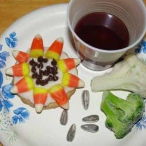 Eating and drinking flowers