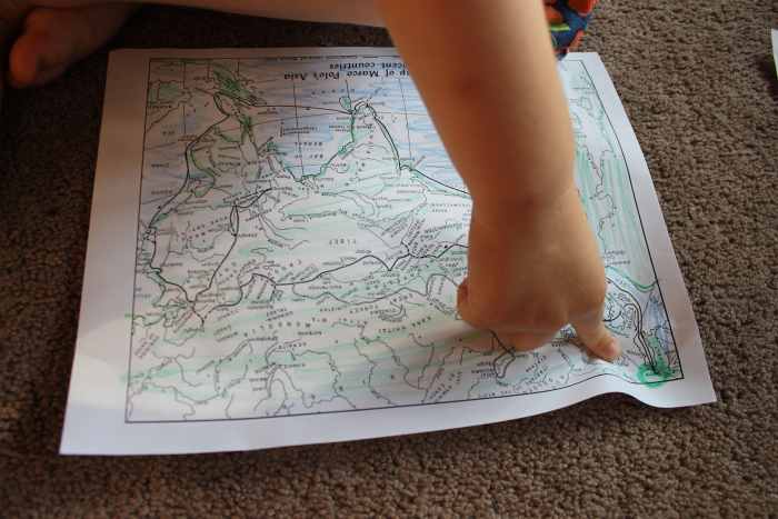 Tracing the route of Marco Polo