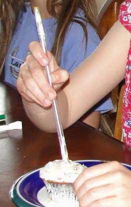 Cupcake core sampling