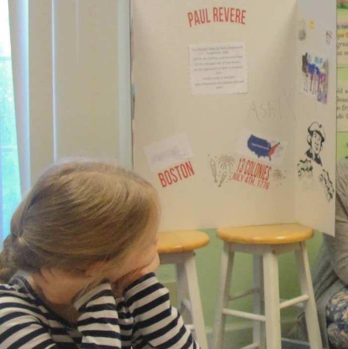 Student biography presentation on Paul Revere