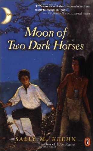 Moon of Two Dark Horses by Sally M. Keehn - Image credit: amazon.com