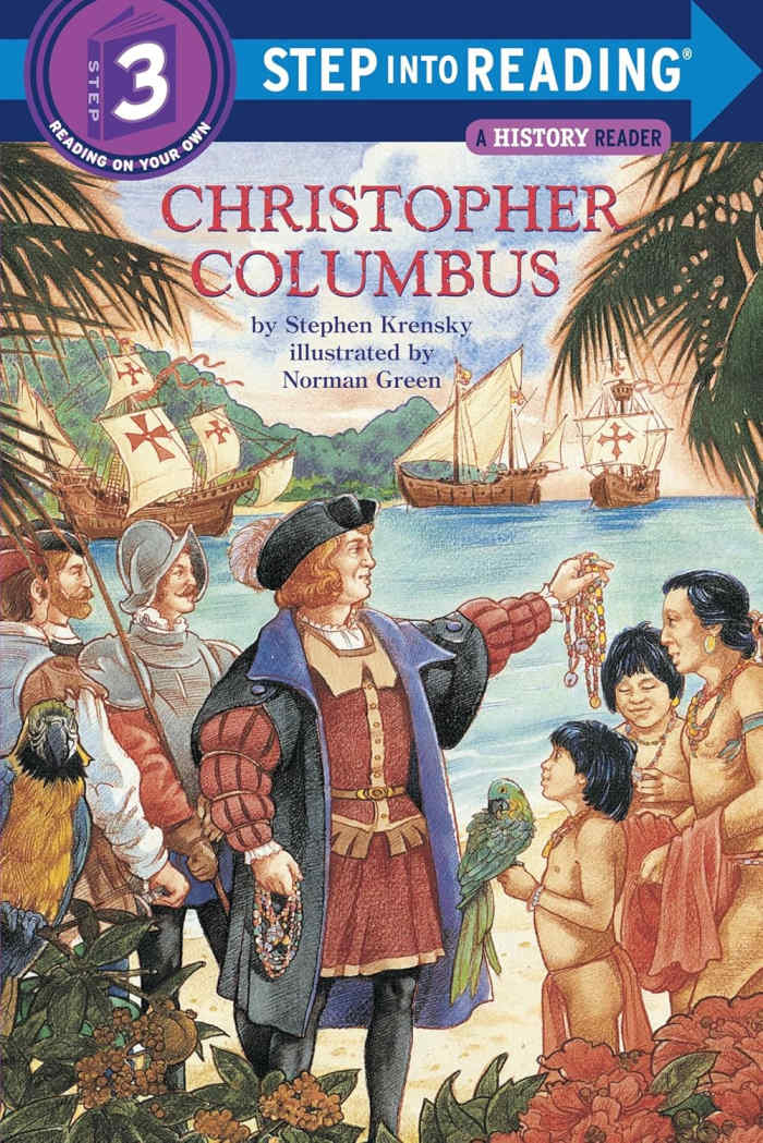 Christopher Columbus (Step into Reading) by Stephen Krensky - Book image is from amazon.com