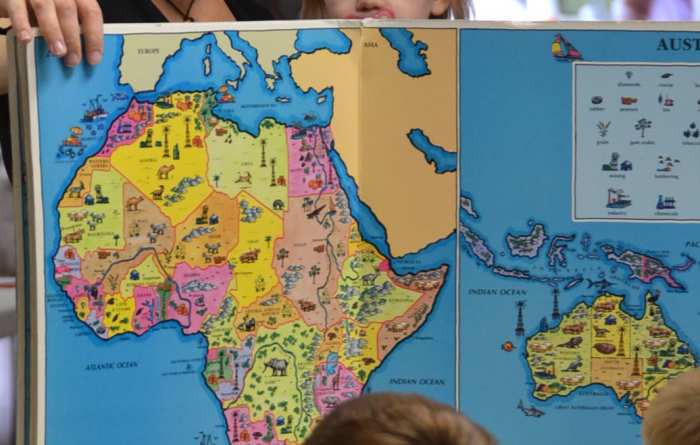 Pointing out the seven summits