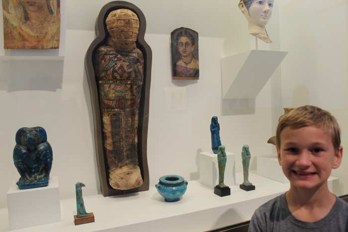 It includes ancient history pieces,...