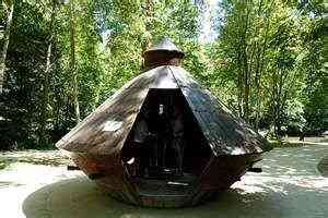 Modern Recreation of His Armored Tank