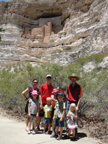 We were amazed at the site of Montezuma Castle...