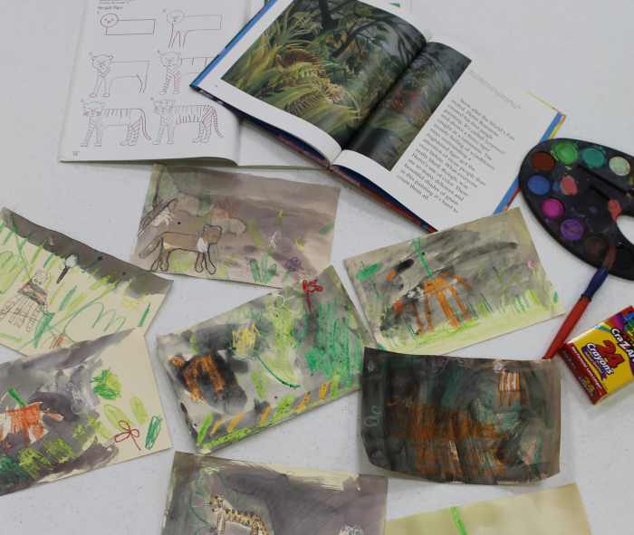 Some of the final pieces