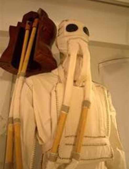 Modern Recreation of His Diving Suit