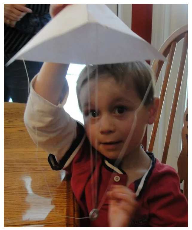 Designing a replica of Leonardo da Vinci's parachute design was one of the activities we did this week during our History Morning Basket & Activities time: Leonardo da Vinci & The Renaissance.