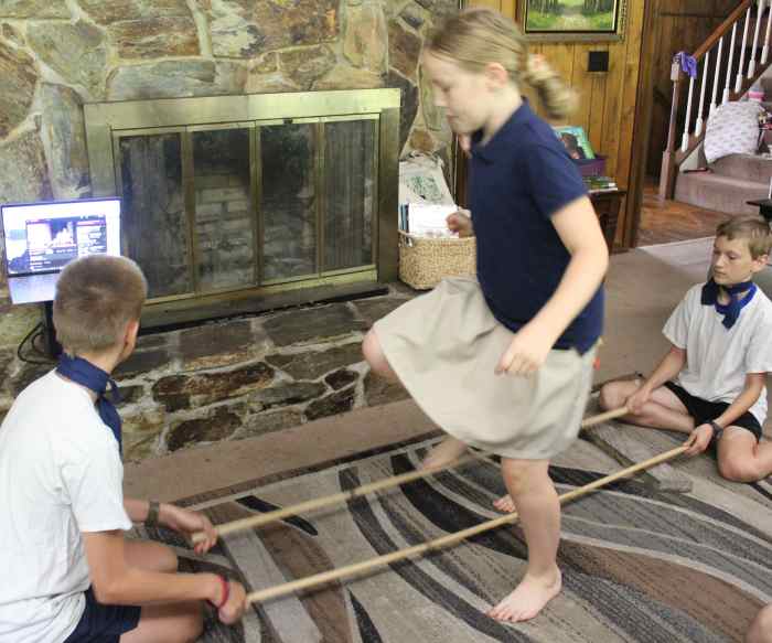 Our attempt at the Tinikling