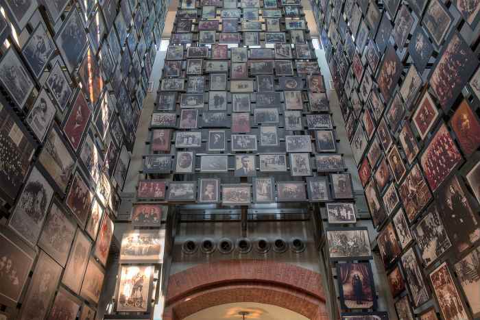 Tower of Faces at the Holocaust Museum