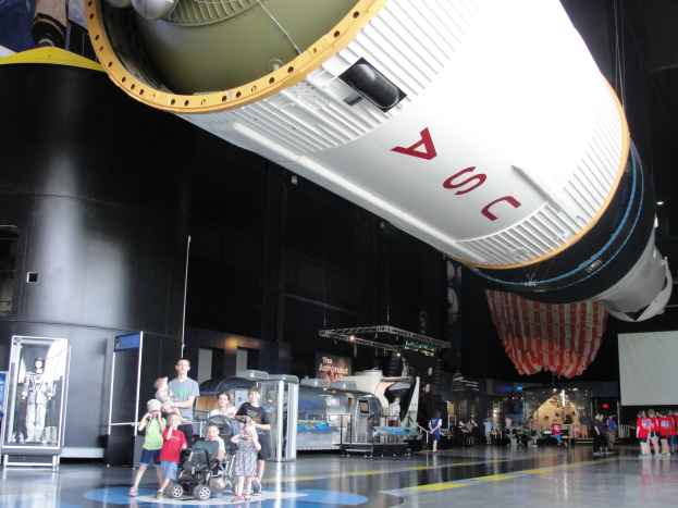 We spent our last day of sightseeing in Huntsville and went to the Space Center. We got to see the impressive Saturn V rocket and a few other exhibits related to it.