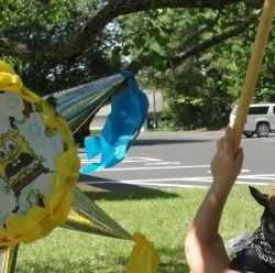 Breaking open the pinata