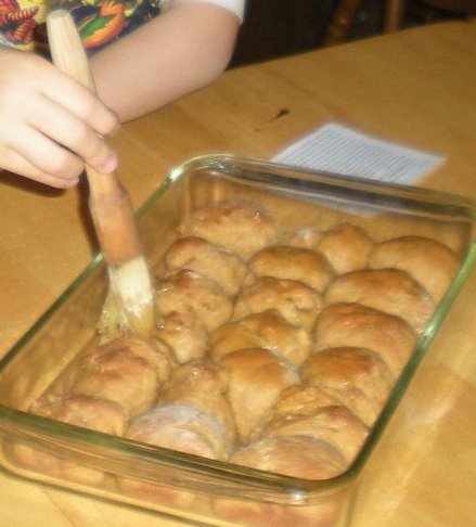 Cornmeal Molasses Rolls