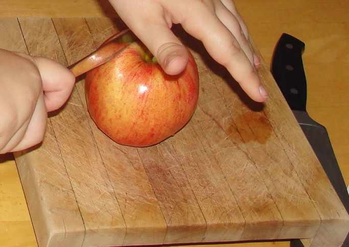 Wedges, Knives, and Apples