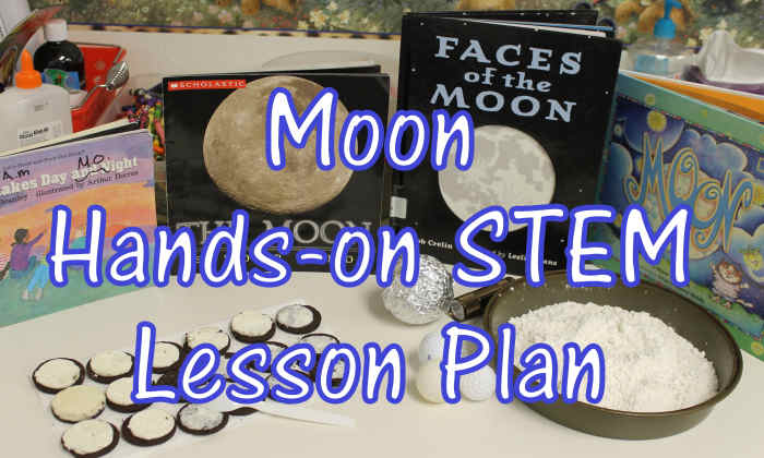 Moon Hands-on STEM Lesson Plan