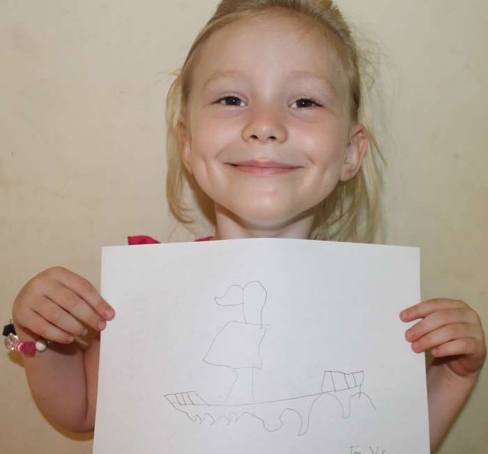 OiLs drawing of one of Columbus's Spanish ships