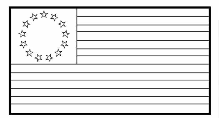 Printable copy of the flag the children can use if preferred
