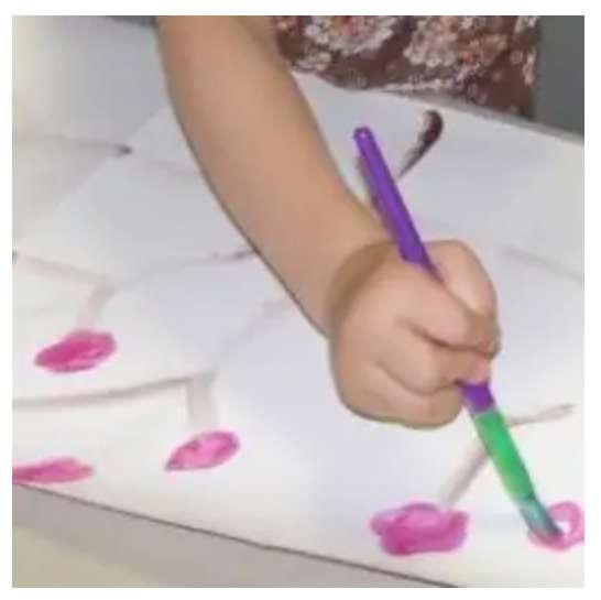 Japanese Screen, Sumi-e Painting, & Cherry Blossoms