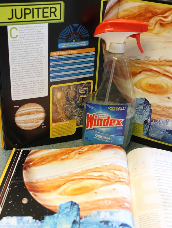 Jupiter smells like Windex, which has ammonia.