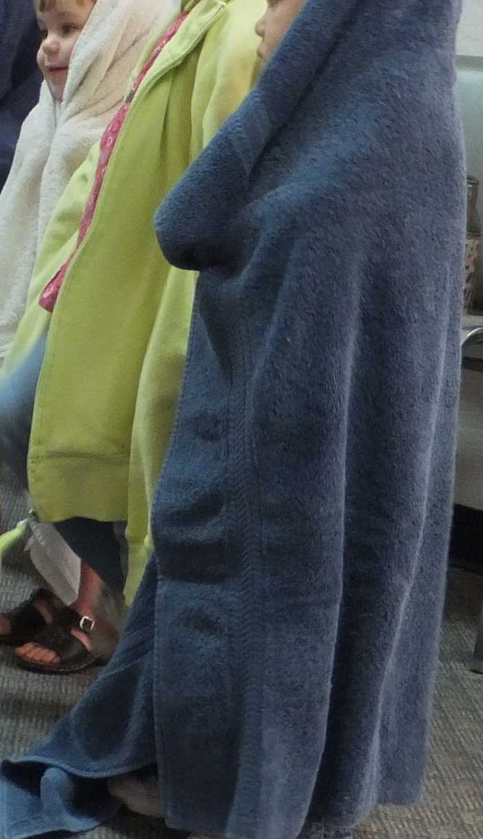 Acting out the story of Saul/Paul's conversion