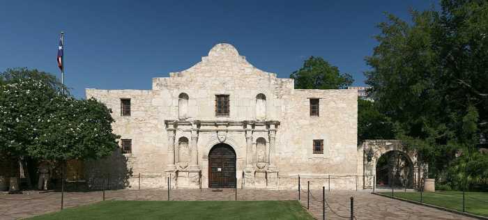 The Alamo in San Antonio, Texas