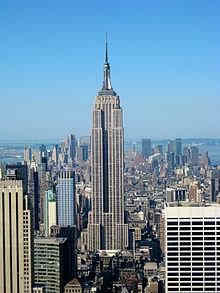 Empire State Building, made from Indiana's Bedford Limestone