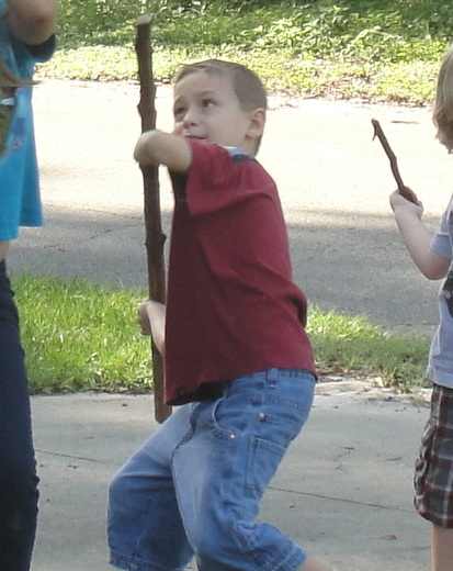 Masai Spear Throwing Activity