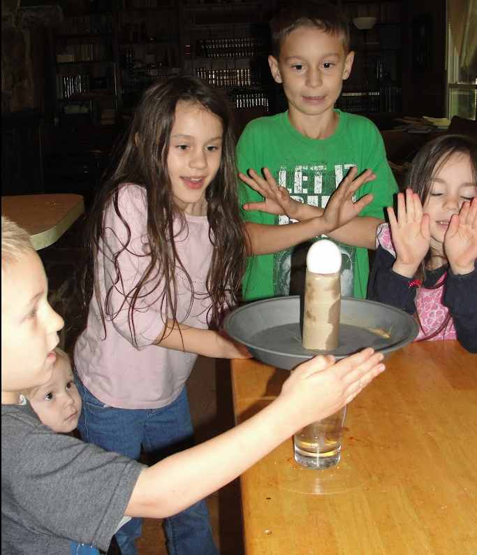 One of the many fun activities we did while learning about Newton's laws of motion and the laws of Thermodynamics