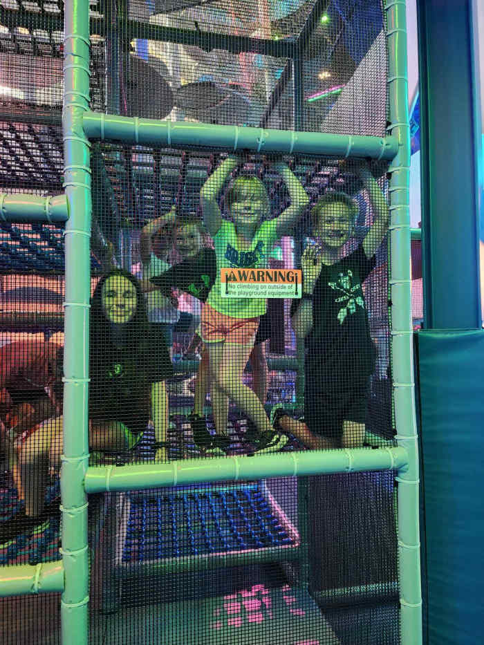 The climbing area was the favorite.