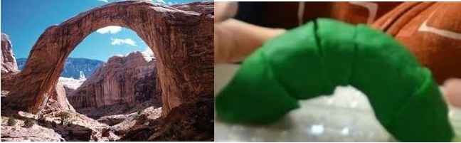 Rainbow Bridge and Arch Bridge Model