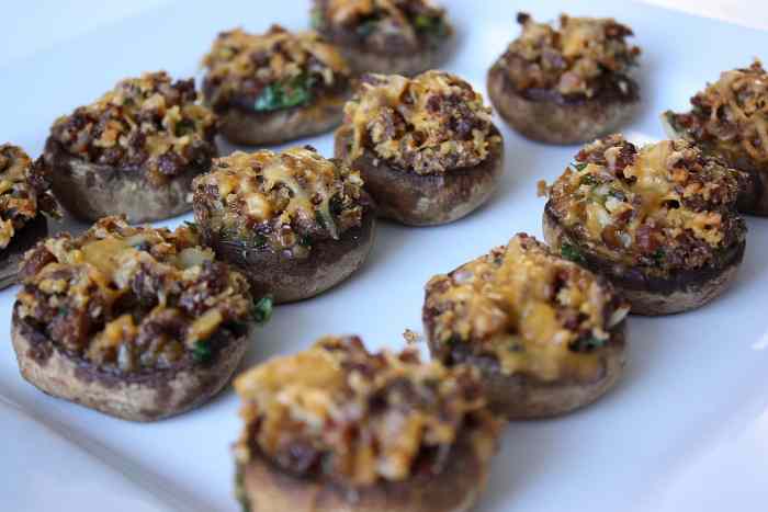 Stuffed mushrooms